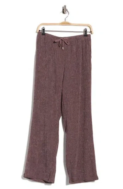 Cyrus Slouchy Drawstring Pants In Brown