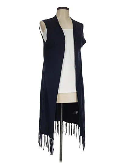 Pre-owned Cyrus Sweater Vest In Blue
