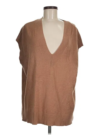 Pre-owned Cyrus Sweater Vest In Brown