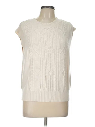 Pre-owned Cyrus Sweater Vest In Ivory