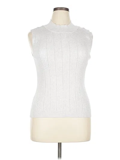 Pre-owned Cyrus Sweater Vest In Silver