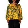 Cyrus Tie Front Top In Yellow