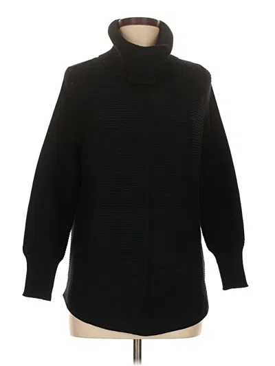 Pre-owned Cyrus Turtleneck Sweater In Black