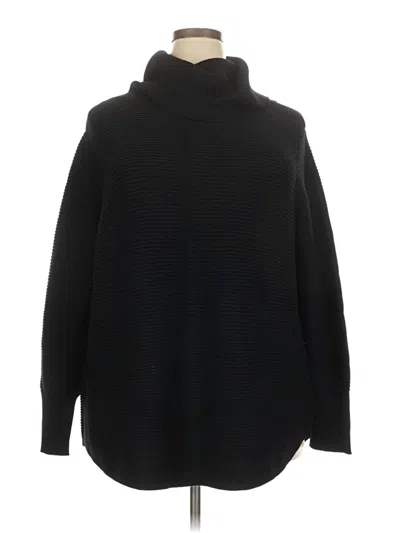 Pre-owned Cyrus Turtleneck Sweater In Black