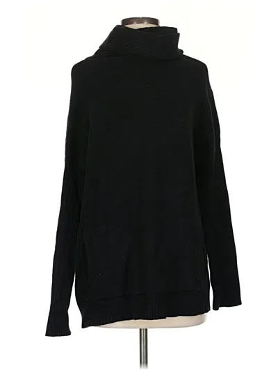 Pre-owned Cyrus Turtleneck Sweater In Black