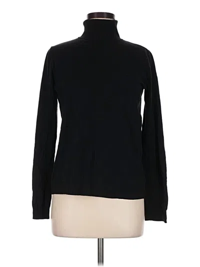 Pre-owned Cyrus Turtleneck Sweater In Black