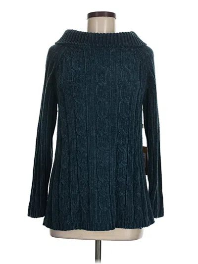 Cyrus Turtleneck Sweater In Blue