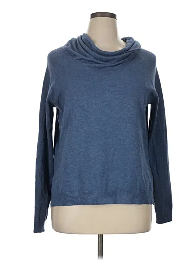 Pre-owned Cyrus Turtleneck Sweater In Blue