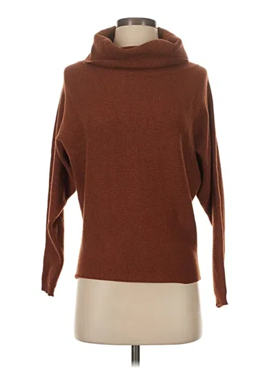 Pre-owned Cyrus Turtleneck Sweater In Brown
