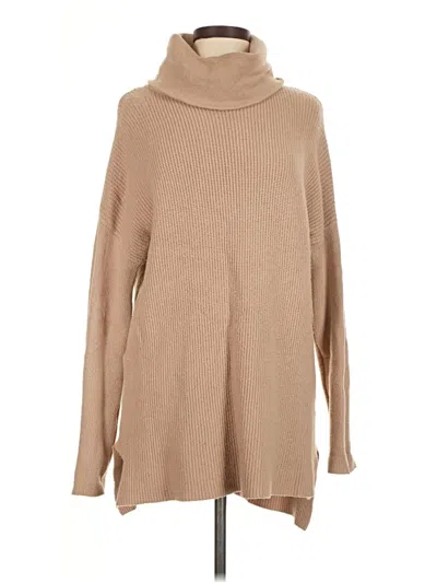 Pre-owned Cyrus Turtleneck Sweater In Brown