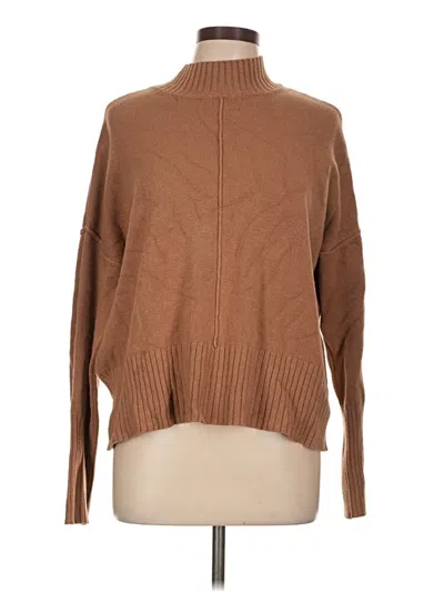Pre-owned Cyrus Turtleneck Sweater In Brown