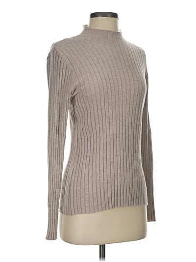 Pre-owned Cyrus Turtleneck Sweater In Brown