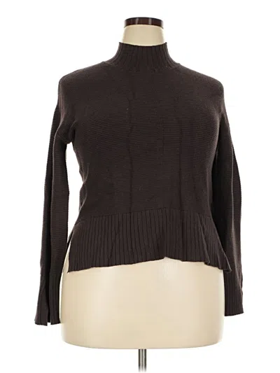 Pre-owned Cyrus Turtleneck Sweater In Brown