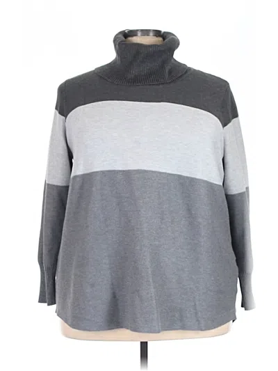 Pre-owned Cyrus Turtleneck Sweater In Gray