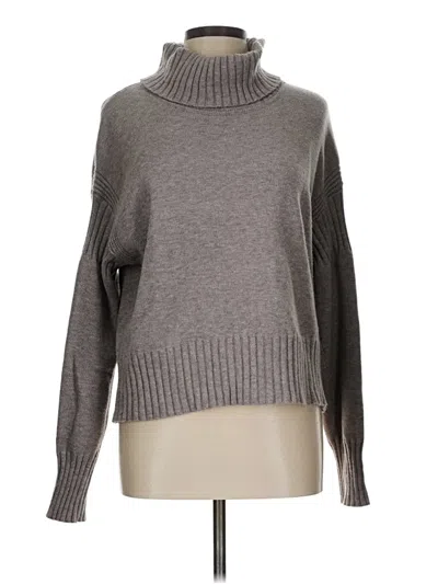 Pre-owned Cyrus Turtleneck Sweater In Gray