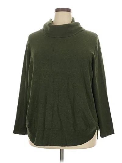 Pre-owned Cyrus Turtleneck Sweater In Green