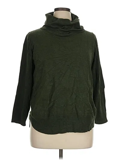Pre-owned Cyrus Turtleneck Sweater In Green