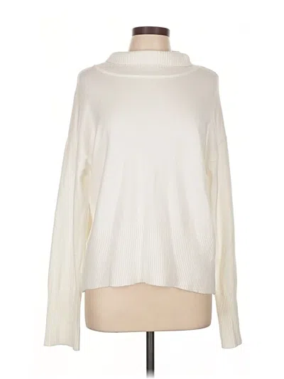 Pre-owned Cyrus Turtleneck Sweater In Ivory
