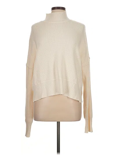 Pre-owned Cyrus Turtleneck Sweater In Ivory
