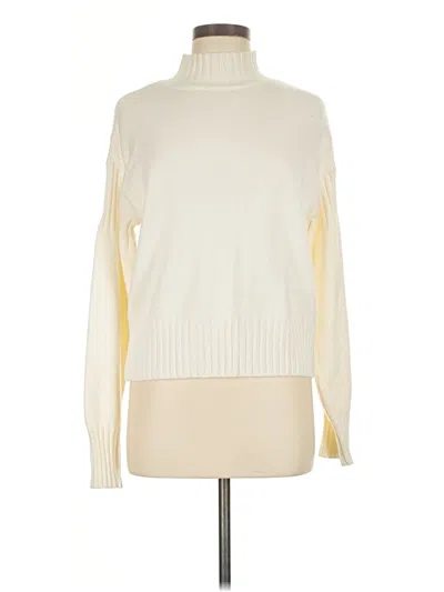 Pre-owned Cyrus Turtleneck Sweater In Ivory