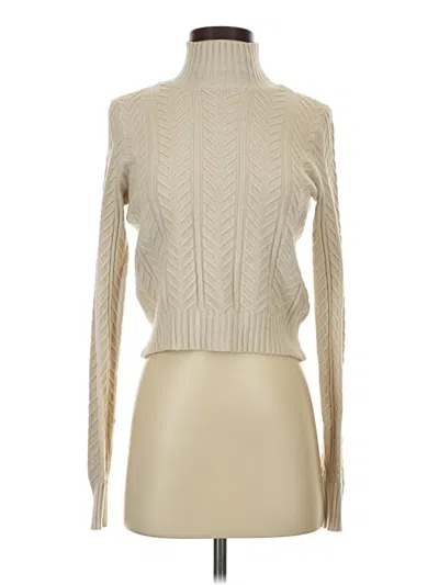 Pre-owned Cyrus Turtleneck Sweater In Ivory