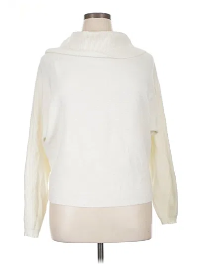 Pre-owned Cyrus Turtleneck Sweater In Ivory
