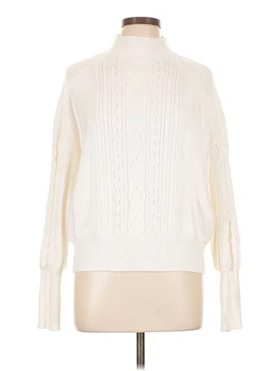 Pre-owned Cyrus Turtleneck Sweater In Ivory