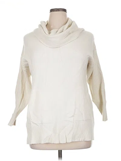 Pre-owned Cyrus Turtleneck Sweater In Ivory