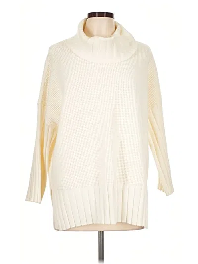 Pre-owned Cyrus Turtleneck Sweater In Ivory
