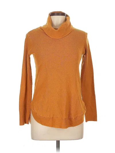Pre-owned Cyrus Turtleneck Sweater In Orange