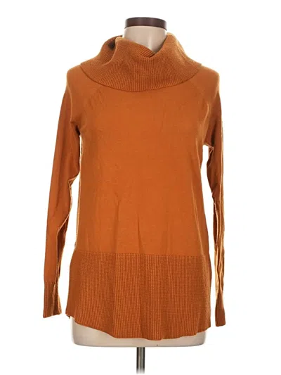 Pre-owned Cyrus Turtleneck Sweater In Orange