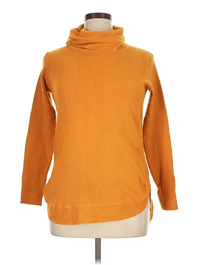 Pre-owned Cyrus Turtleneck Sweater In Orange