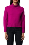 Cyrus Turtleneck Sweater In Pink