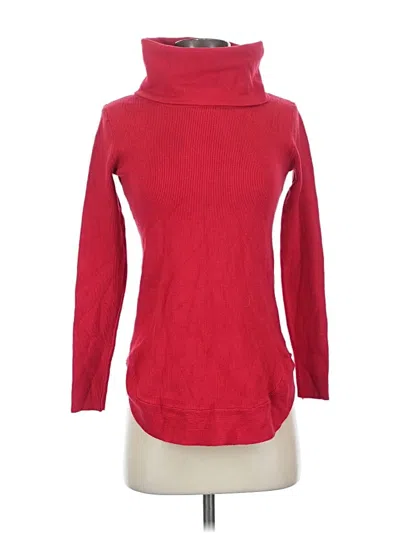 Pre-owned Cyrus Turtleneck Sweater In Red