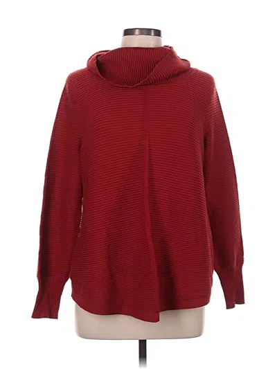 Pre-owned Cyrus Turtleneck Sweater In Red