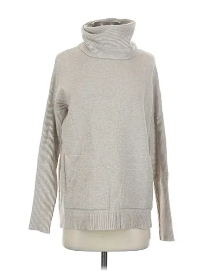 Pre-owned Cyrus Turtleneck Sweater In Silver