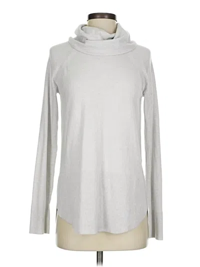 Pre-owned Cyrus Turtleneck Sweater In Silver