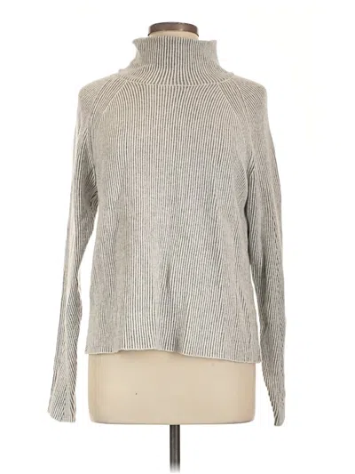 Pre-owned Cyrus Turtleneck Sweater In Silver