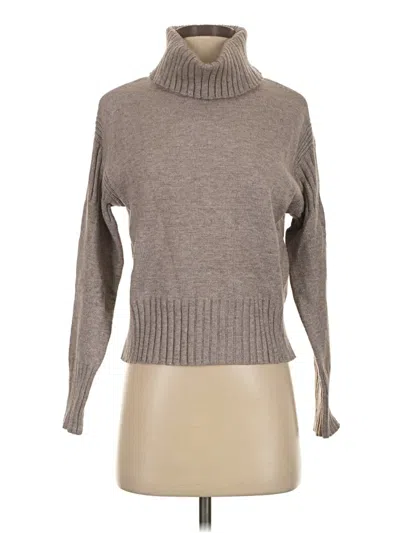 Pre-owned Cyrus Turtleneck Sweater In Tan