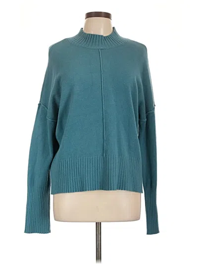 Pre-owned Cyrus Turtleneck Sweater In Teal