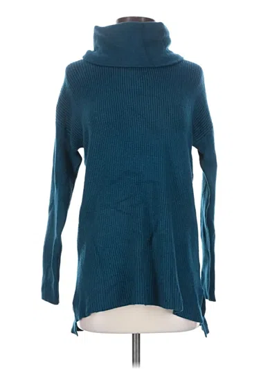 Pre-owned Cyrus Turtleneck Sweater In Teal