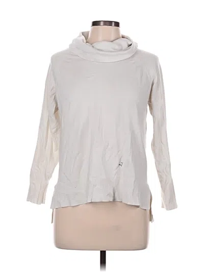 Pre-owned Cyrus Turtleneck Sweater In White