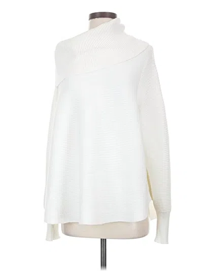 Pre-owned Cyrus Turtleneck Sweater In White