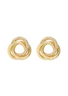 Cz By Kenneth Jay Lane 22kt Gold-plated Drop Earrings In Gold
