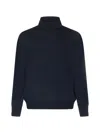 D 4.0 Black Virgin Wool Turtleneck Sweater In Black