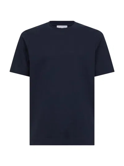 D 4.0 Blue Cotton Jersey T-shirt