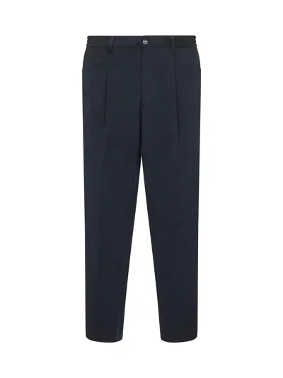 D 4.0 Blue Stretch Moleskin Bricklane Trousers