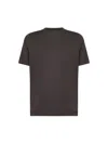 D 4.0 Brown Cotton Jersey T-shirt In Brown