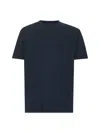 D 4.0 Linen T-shirt D4.0 In Blue