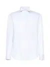 D 4.0 D4.0 Cotton Shirt In White